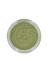OSHAN DETOX ʻŌMAʻOMAʻO Body Polish viewed from above in an open glass jar.