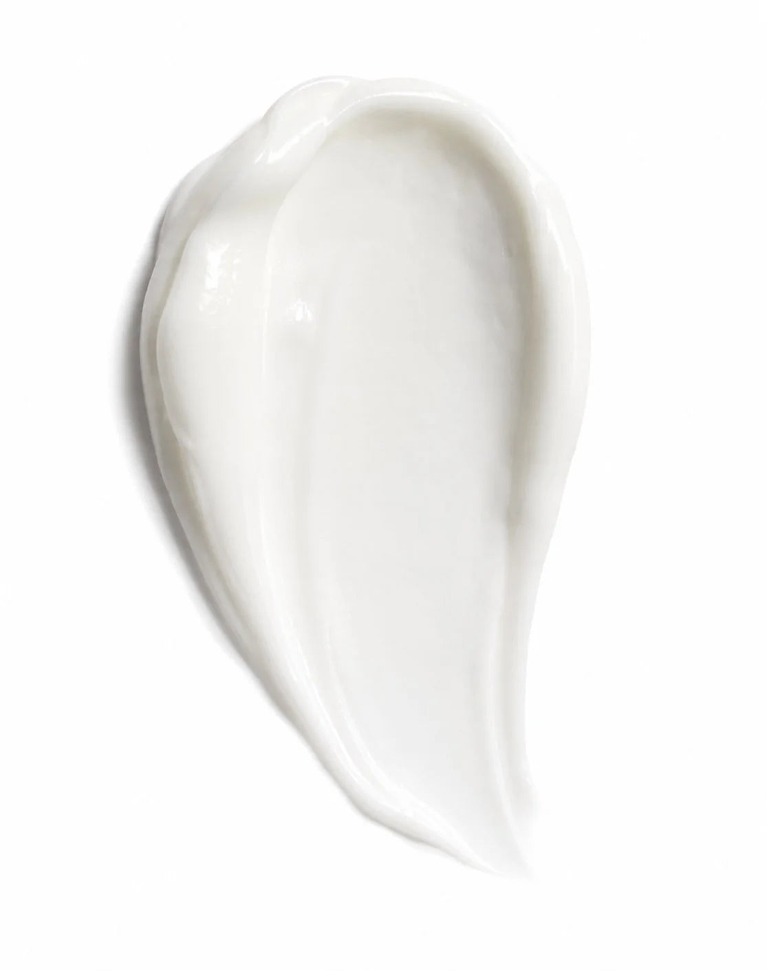 A swatch of NECTAR Crème Soufflé showing its whipped white texture